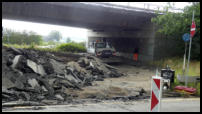 31.08.2020 - Der randstreifen ist nun auch abgebaut.
