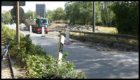 02.09.2020 - Hier endet die Baustelle in Richtung Elberfeld.