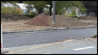 24.10.2020 - Der Gussasphalt wurde hier bereits  eingebaut.