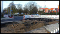 18.11.2020 - Der Aushub ist noch nicht beendet.