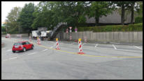 27.08.2020 - Nun wird hier der Asphalt ausgebaut.