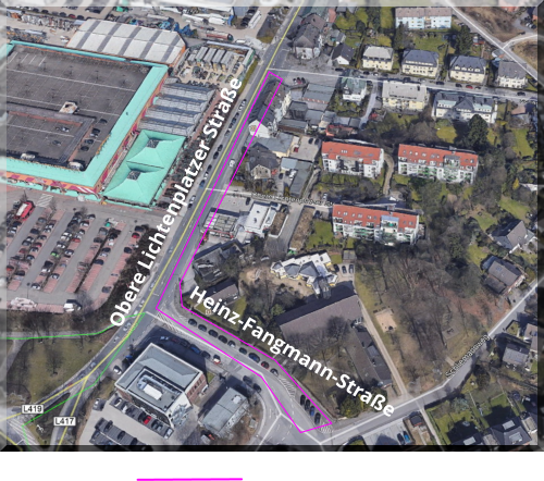 Obere Lichtenplatzer Straße   Heinz-Fangmann-Straße