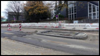 24.11.2020 - Heinz-Fangmann-Str. - Eine neue Insel wurde eingebaut.