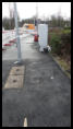 08.12.2020 - Obere Lichtenplatzer Str. - Die Kabel für die Ampeln werden nun eingebaut.
