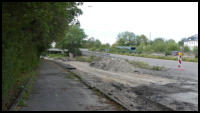 28.08.2020 - Die Fahrbahndecke wurde zerlegt