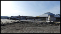 20.02.2021 - 7 von 11 Hallen sind nun zurückgebaut.
