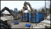 23.02.2021 - Das Holz wierd abgefahren.