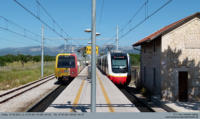 Ls. Zug nach Manacor -  Rs. Zug nach Palma