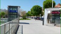 Eingang zum Haltepunkt Son Costa / Con Fortesa