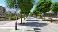 sowie unter der Brcke Richtung Park