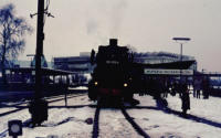 053 075 am 07.02.1976 als Sonderzug durch das Bergische Land
