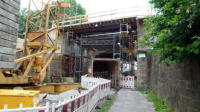 30.06.16 - Die Brcke ist nun eingebaut.