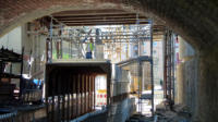 06.09.16 -Das Gerst wird nun wieder abgebaut.