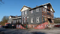 07.04.2013 - Bahnhof Mirke - Straenseite
