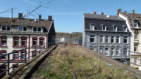 18.04.13 - Brcke Hgelstrae. Blick auf die gesperrte Brcke Hagener Strae.