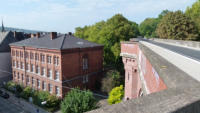 und ein Blick am Viaduktende zur Schule Wichlinghauser Strae.
