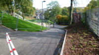 12.10.2015 - neuer Zugang am Giesenberg