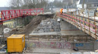 15.03.17 - Die Bschungssteine wurden bereits eingebaut.