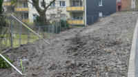 27.01.2018 -  Hhe Barhtolomusstr. - Endsteht hier vielleicht ein weiterer Zugang zur Trasse?