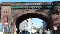 07.04.2013 - Blick von der Rdiger Str. Richtung Carnaper Strae.