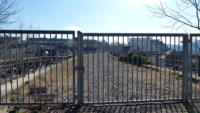 07.04.2013 - Nur 3 Minuten spter stehe ich am nchsten gesperrten Viadukt 