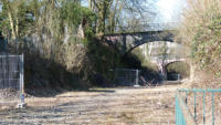 07.04.2013 - Montagstrae Blick zurck in Richtung Bhf. W.-Heubruch