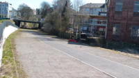 07.04.2013 - Vor der Beule - Blick in Richtung Brcke Wittenerstrae