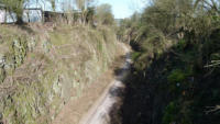 18.04.13 - Blick zurck von der Brcke Heinrich-Bll-Strae  