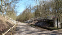 18.04.13 -  ex Brcke Holtkamp - Hier wurde die Brcke abgetragen.