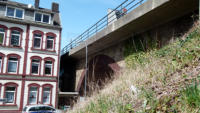 18.04.13 - Brcke Hgelstrae  Im Hintergrund ist der Rest der Brcke Hagener Strae noch zu sehen.