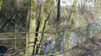 20.02.2018 - Brcke Gildenstrae - Sie werden noch gefllt.
