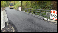 06.11.2019 - Brücke Gildenstraße - Gut ist das Gefälle auf der Brücke zu erkennen.