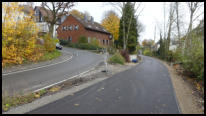 14.11.2019 - Zugang Gildenstraße mit Absperrung.