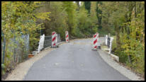 14.11.2019 - Brücke Gildenstraße - Einige Bakken wurden aufgestellt.