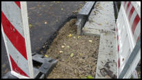 14.11.2019 - Brücke Gildenstraße - Hier werden noch einige Gullys eingebaut.