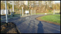 04.12.2019 - Brücle Langobardenstraße - Anschluß an der Nordbahntrasse.