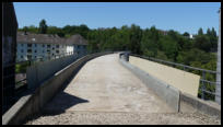 02.07.2018 - Die Brcke ist nun Schotterfrei.