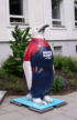 085 Flocke - 2006 Standort: Windhukstr. - 2016 Standort: vorhanden - Pinguinist: A. Kaut GmbH & Co.- Künstler: Schüler der Heinrich-Böll-Gesamtschule Wuppertal