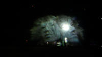 08.03.2020 -  Gesichter - Video Installation auf einer Wasserwand